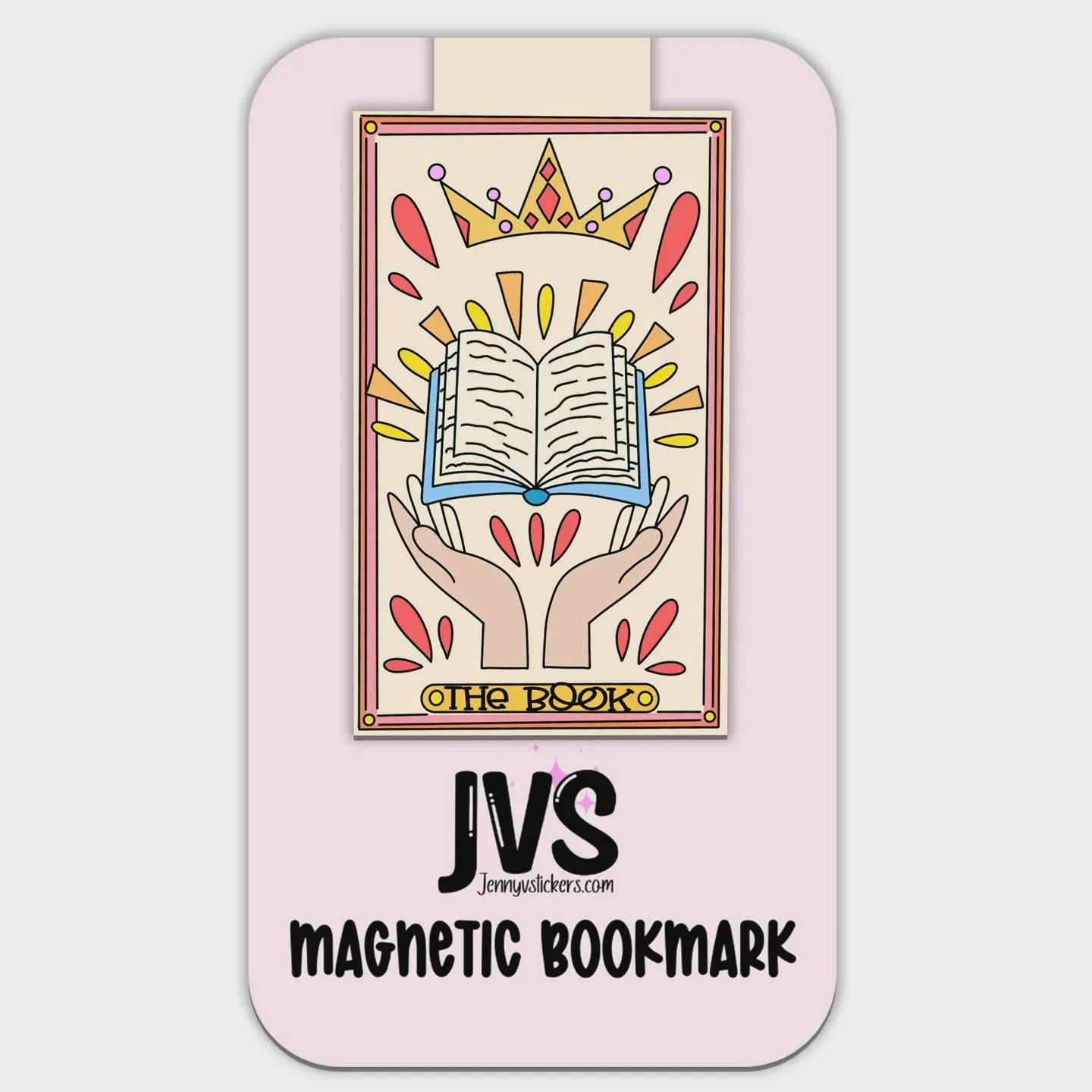 The Book Tarot Card Magnetic Bookmark