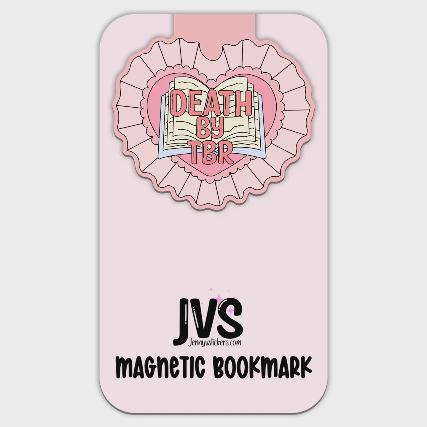 Death By Tbr Magnetic Bookmark
