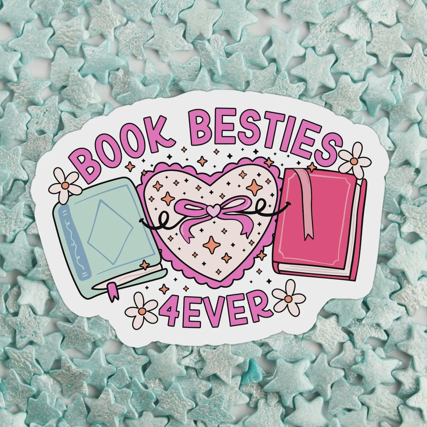 Book Besties 4Ever Sticker