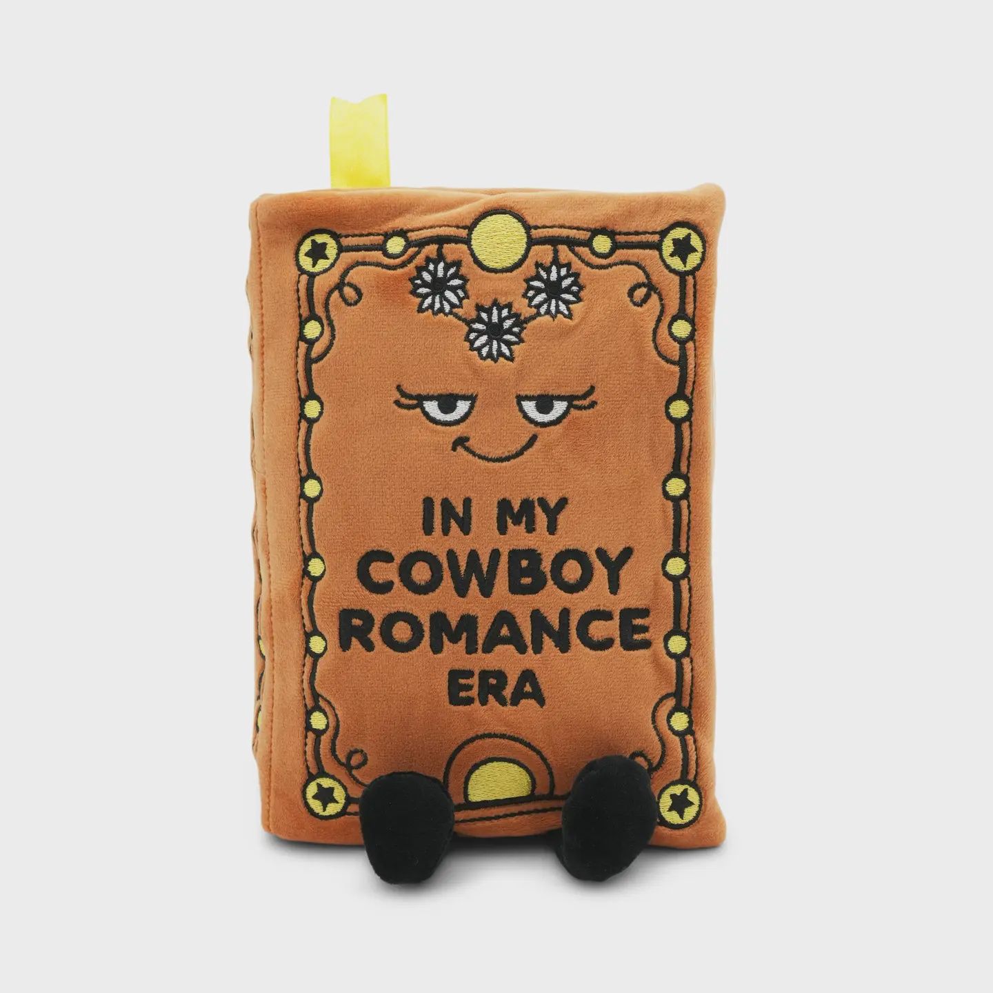 "In My Cowboy Romance Era" Book Plush