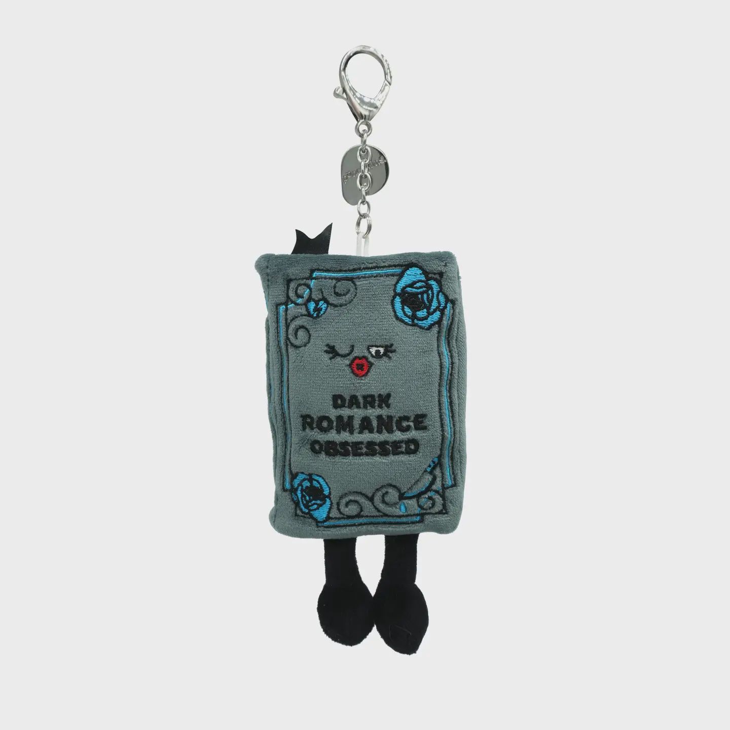 "Dark Romance Obsessed" Book Plush Bag Charm