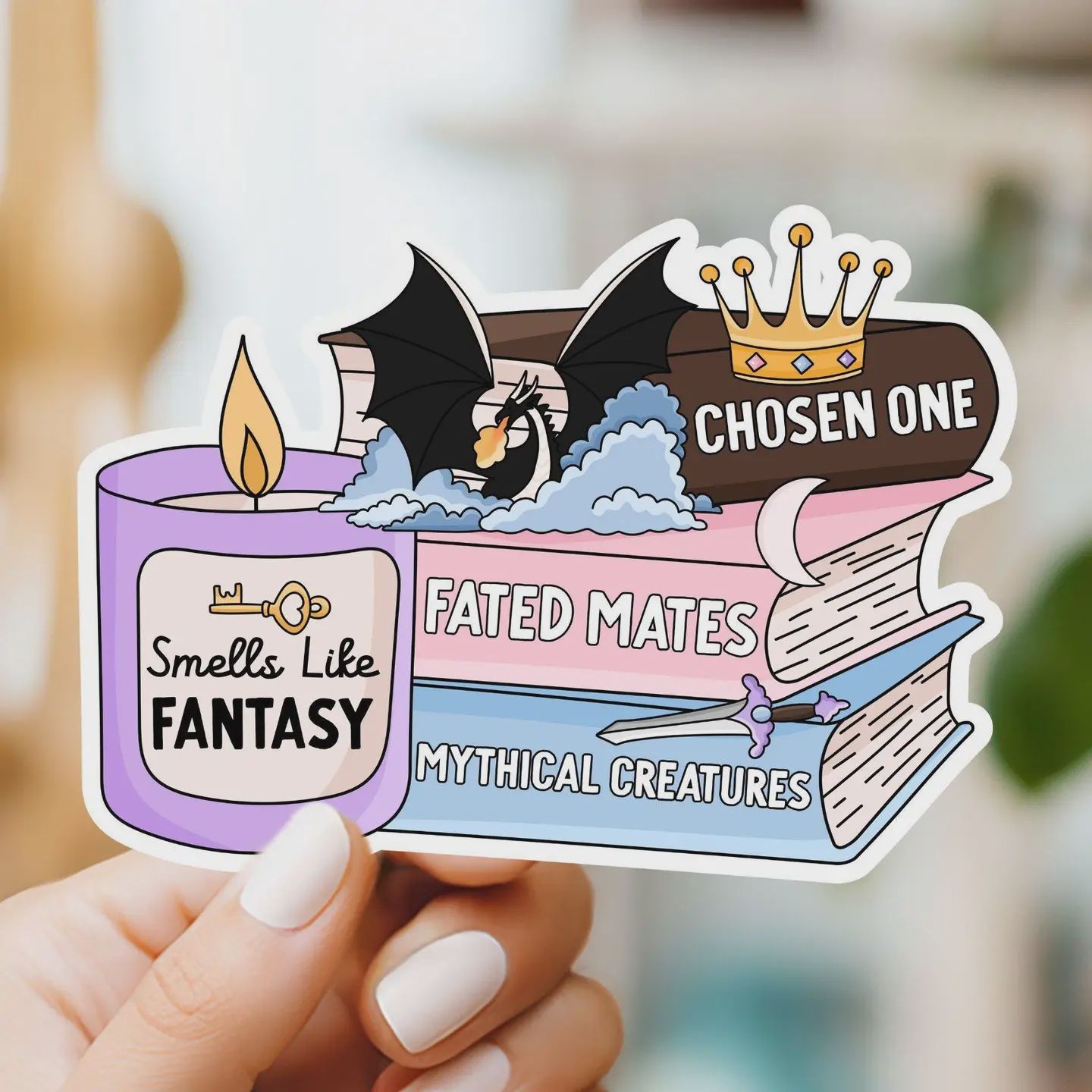 Smells Like Fantasy Sticker