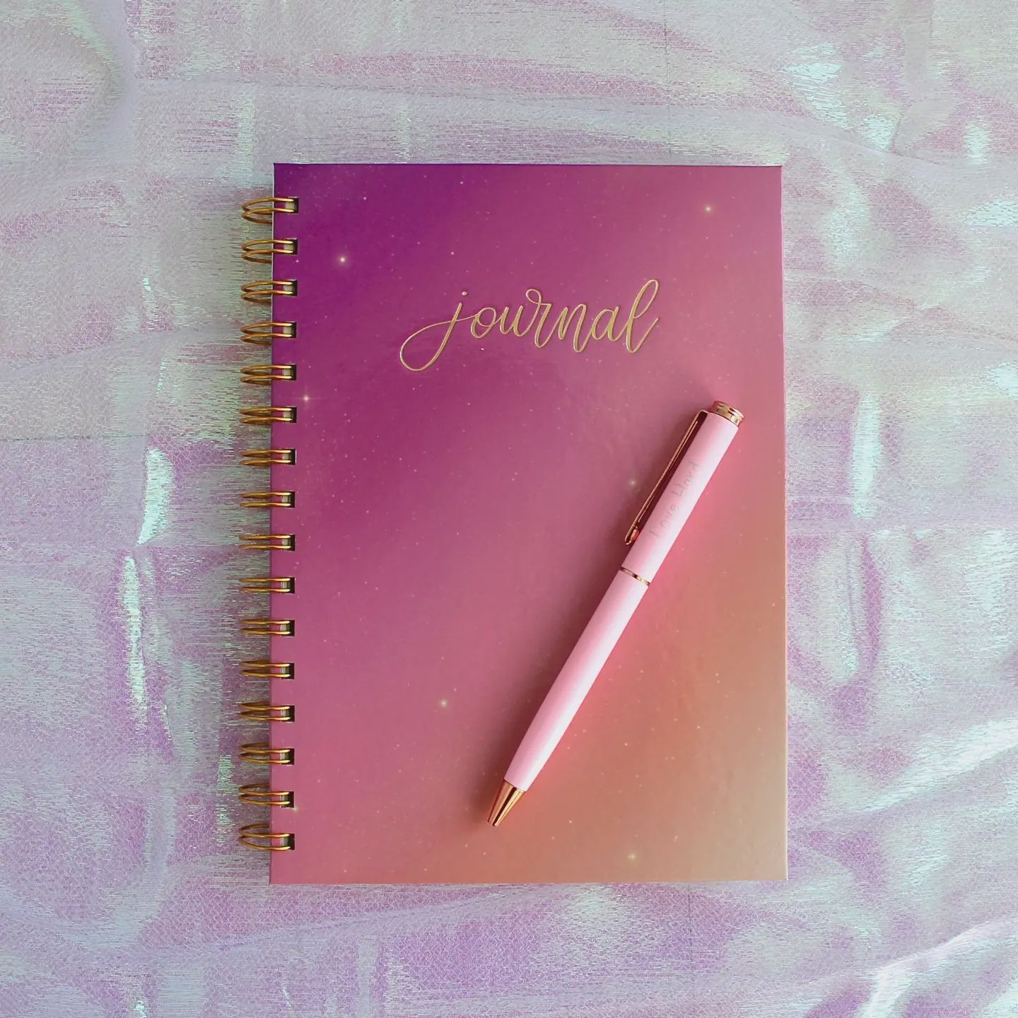 Spiral Journals Pink