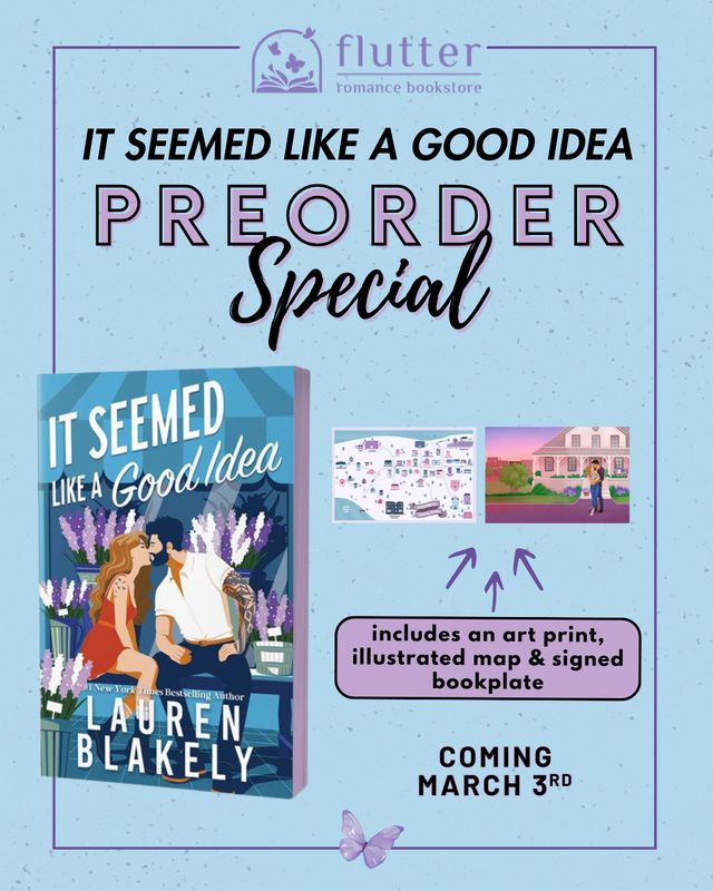 It Seemed Like a Good Idea (Darling Springs Book #1) (PREORDER 3/3/26)