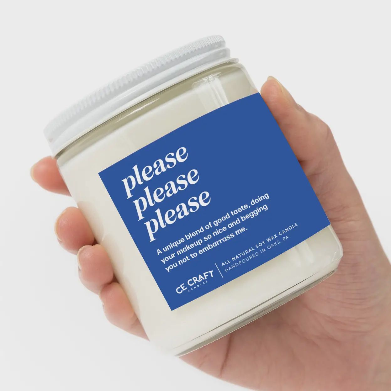 Please Please Please Scented Candle