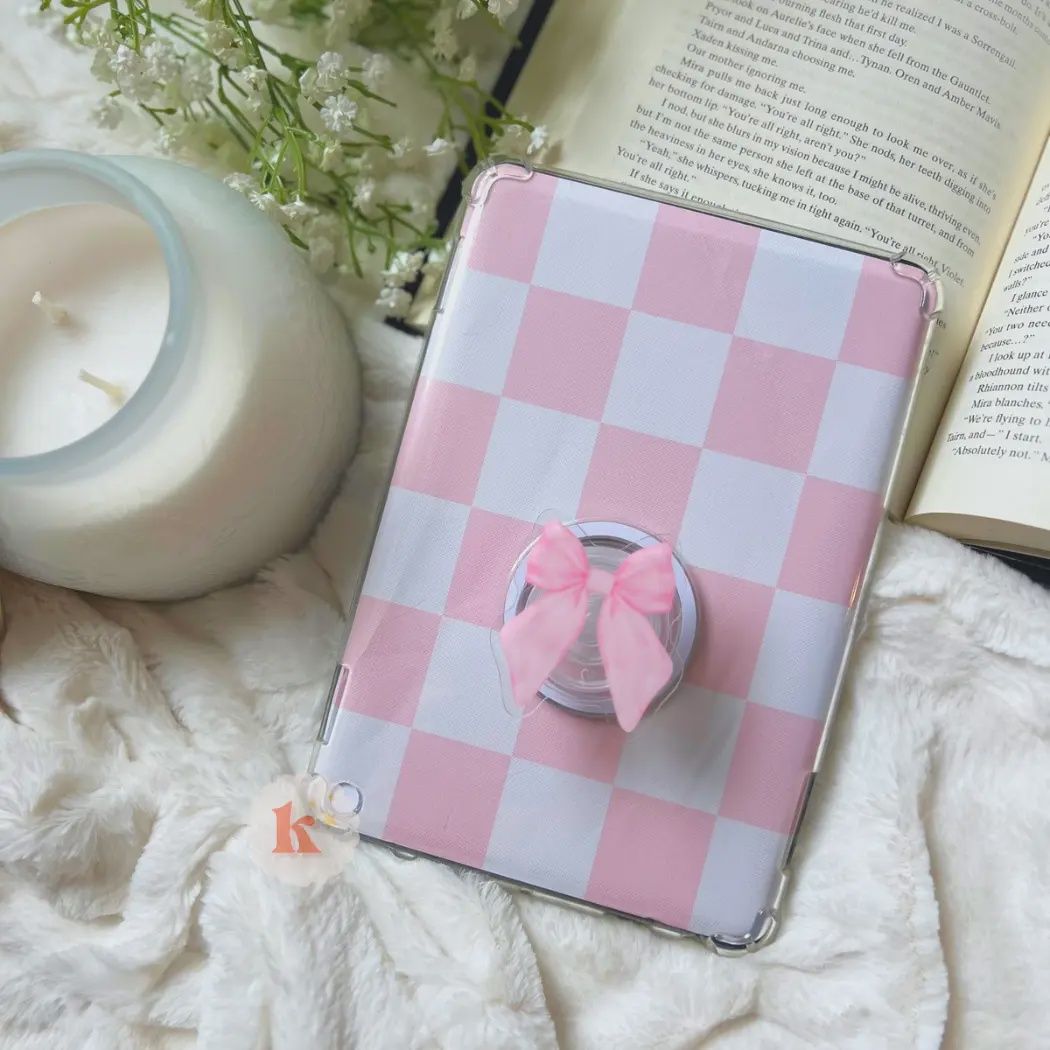 Pink coquette bow kindle grip | kindle accessories | books PinkBowMKG