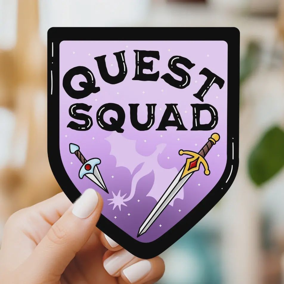 Quest Squad Sticker
