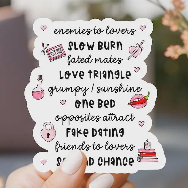 Romance Trope Sticker