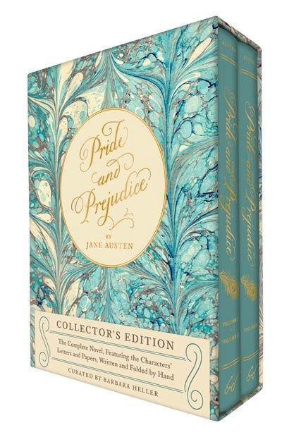 Pride and Prejudice (Collector's Edition): The Complete Novel, Featuring the Characters' Letters and Papers, Written and Folded by Hand