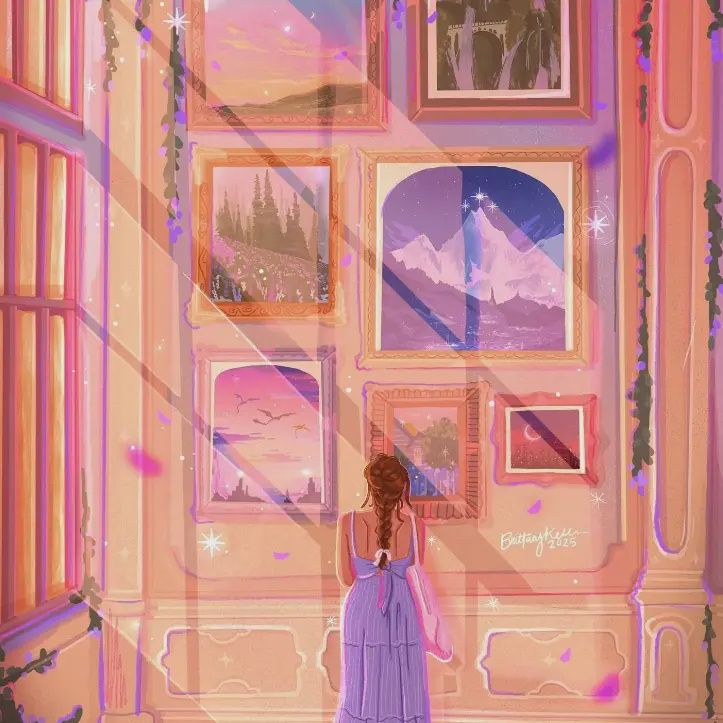 Bookish Art Museum Print