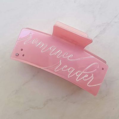 Romance Reader Hair Claw Clip