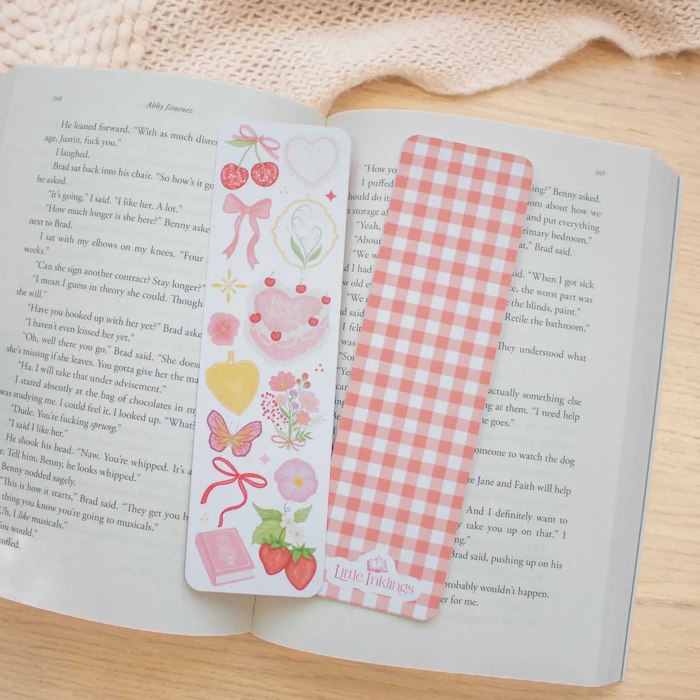 Book Girlie Bookmark