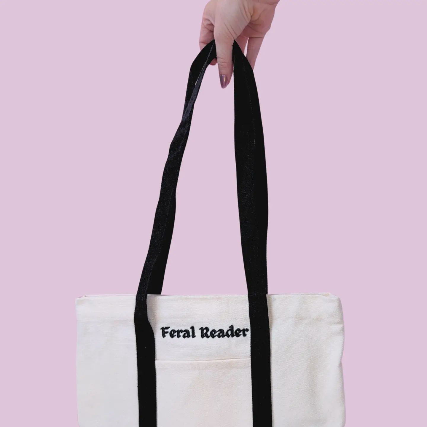 Bookish Mini Tote | Feral Reader
