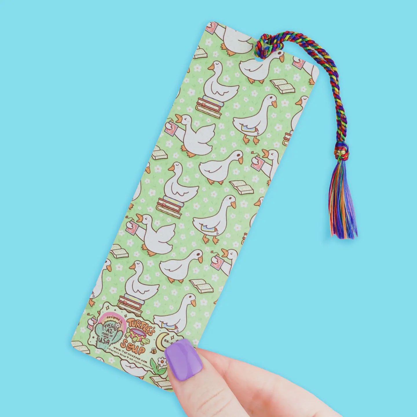 Silly Goose, Reads, Bookish, Cute, Bookmark with Tassel
