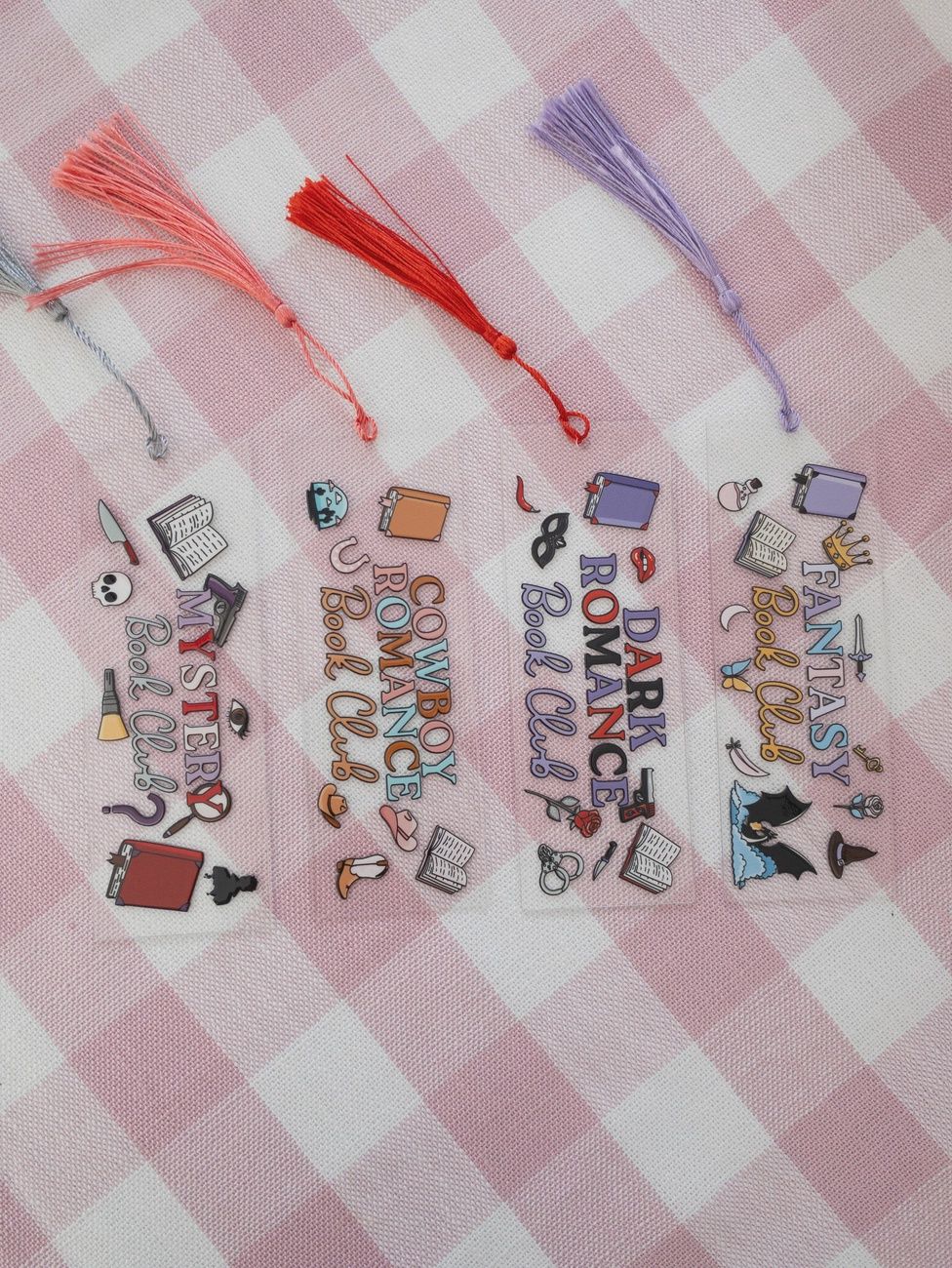 Book Club Acrylic Bookmark Collection