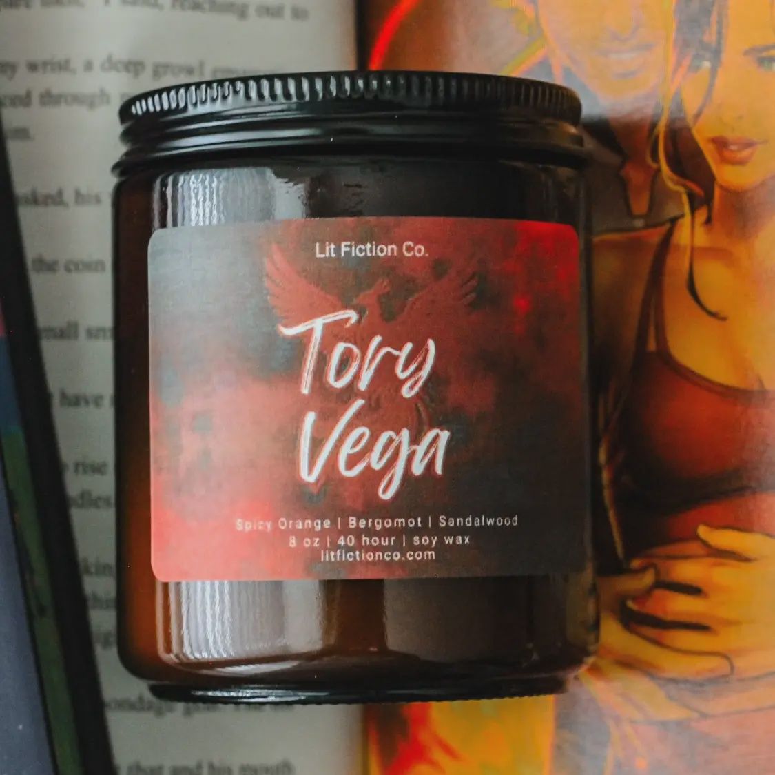 Tory Vega | Licensed Zodiac Academy Candle