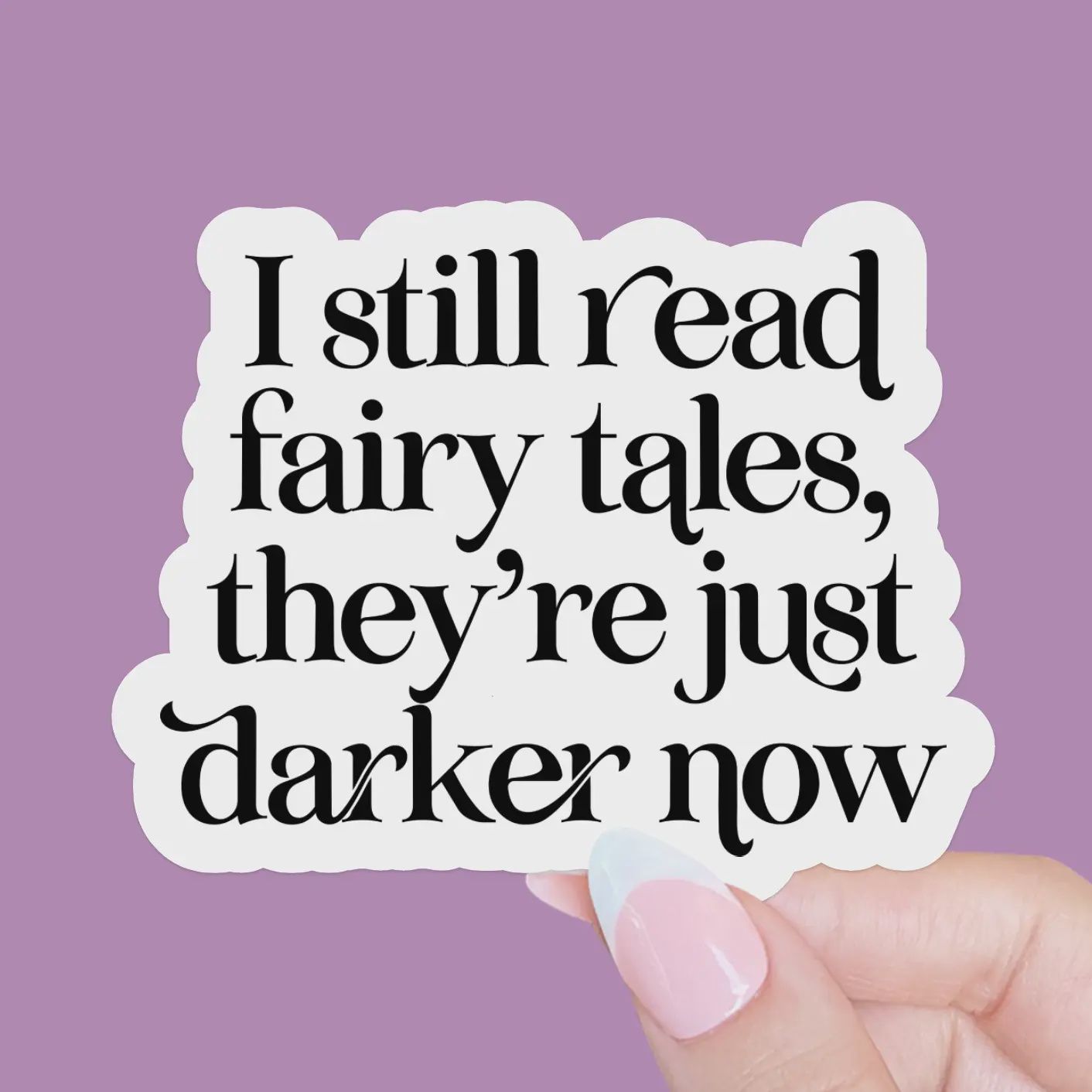 Dark Romance Sticker, Bookish Sticker, Sticker For Readers