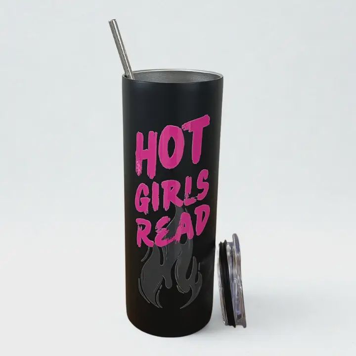 Hot Girls Read Tumbler