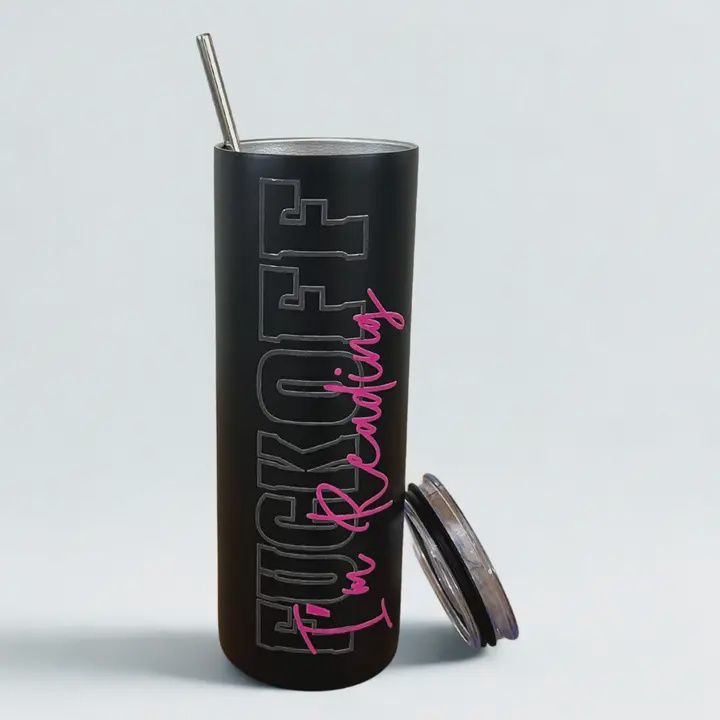 F Off I'm Reading Tumbler