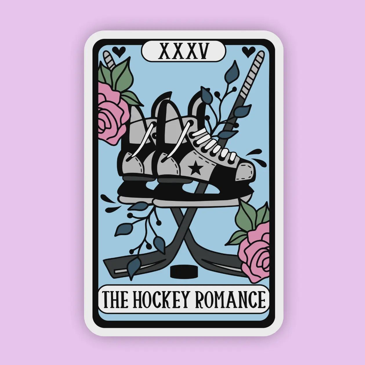 Tarot the Hockey Romance, Kindle Sticker, Smut Sticker