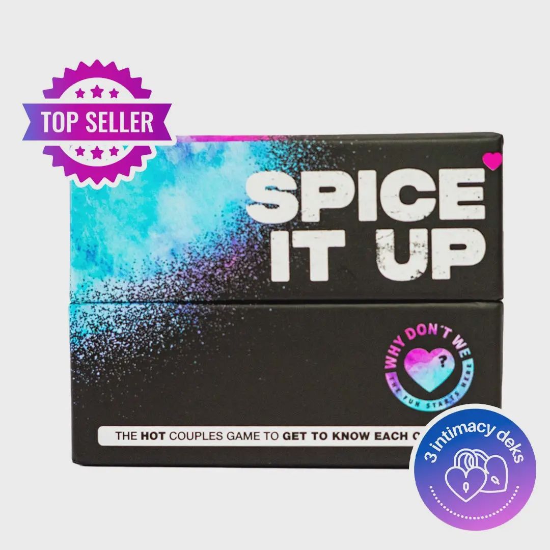 Spice It Up - Game For Couples - 3 Games in One, 150 Cards