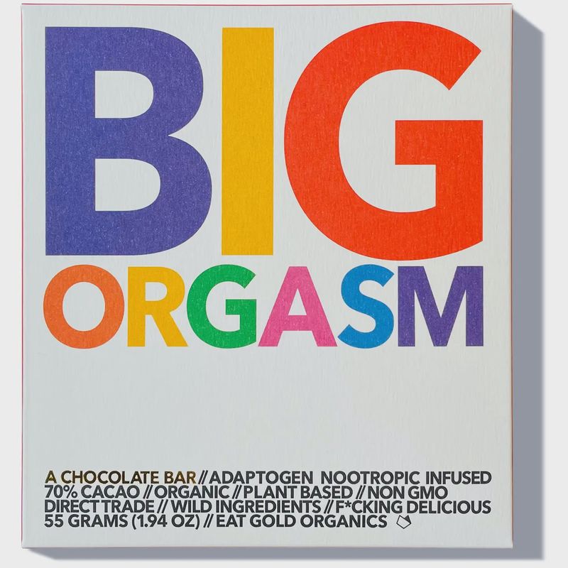 Big Orgasm, A Potent, Functional &amp; Delicious Chocolate Bar