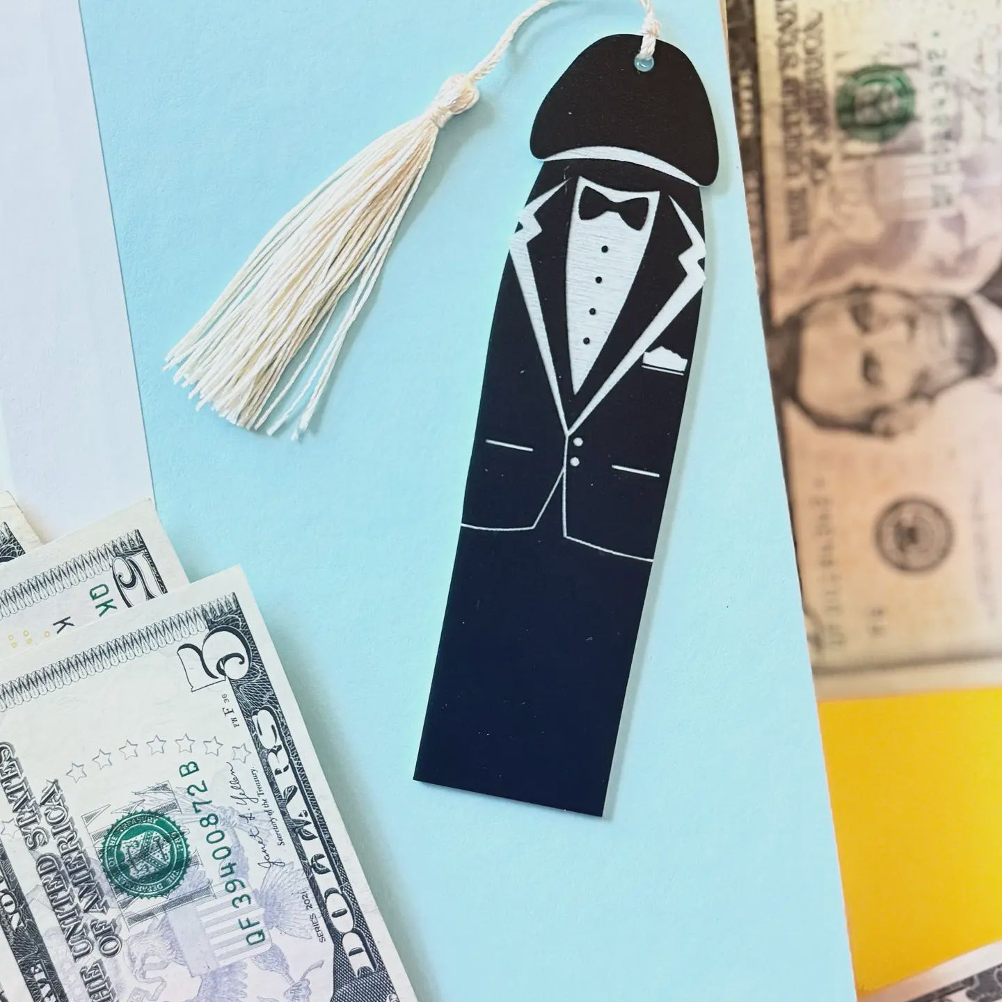 Daddy Warbucks Cockmark Bookmark