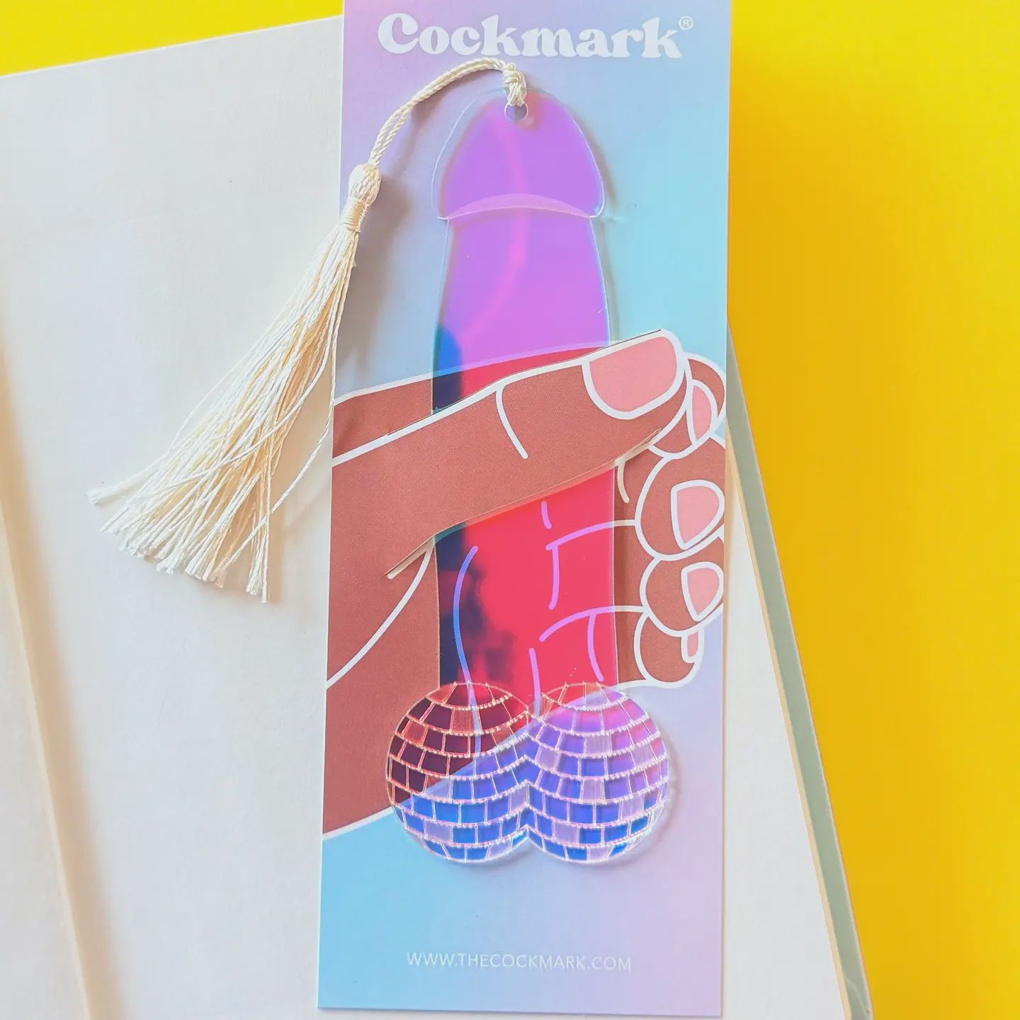 Discoballz Cockmark Bookmark