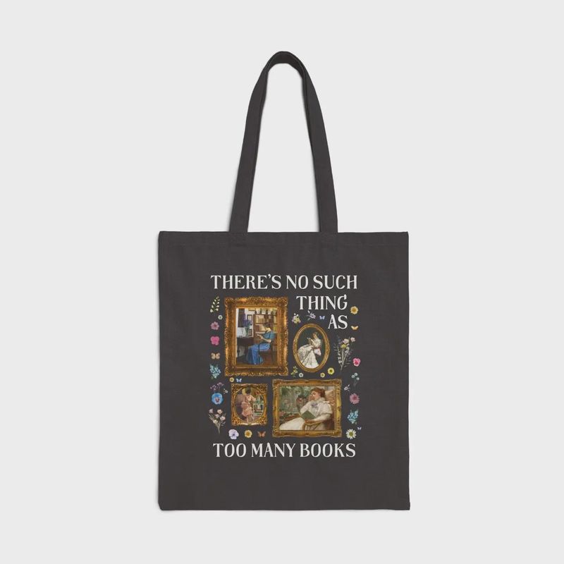 Too Many Books Tote