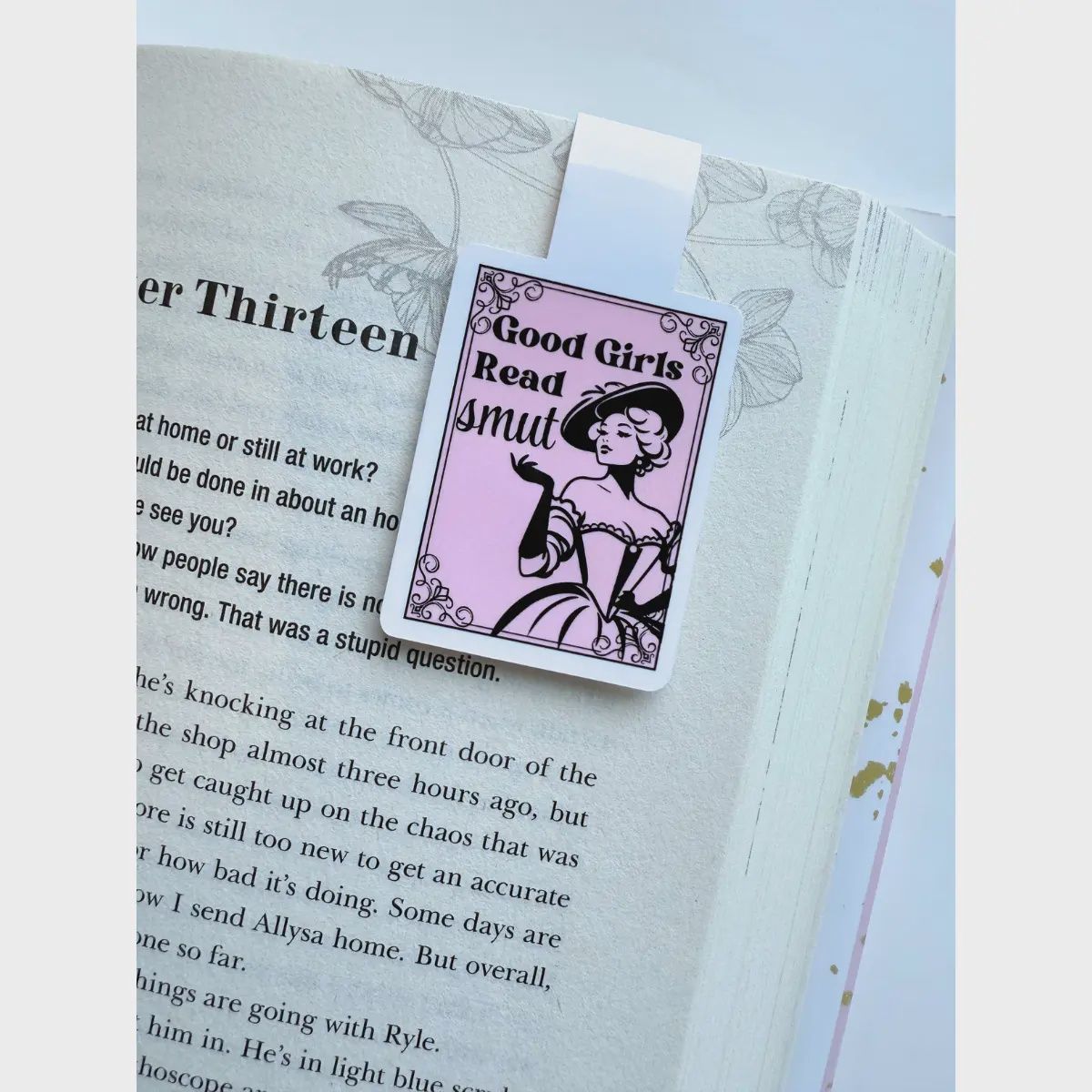 Good Girls Read Smut Vintage Magnetic Bookmark