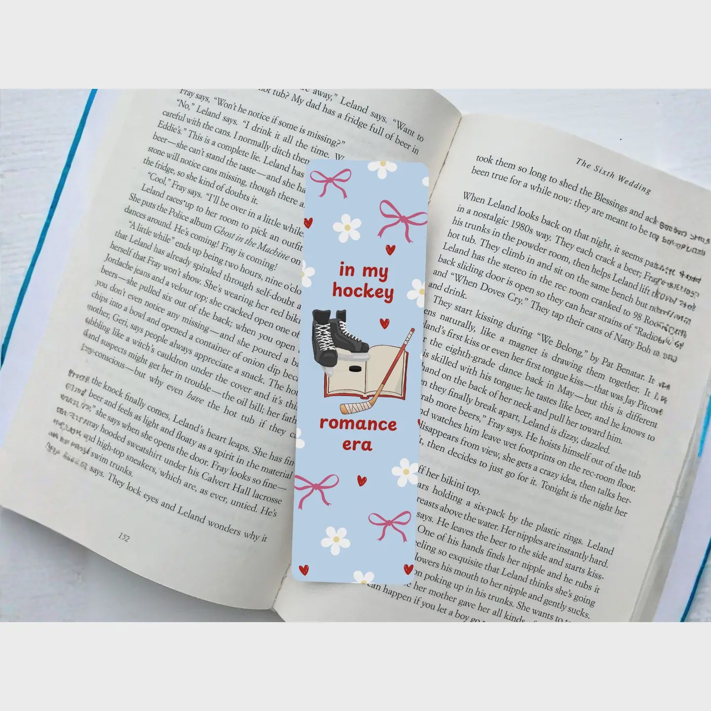 In My Hockey Romance Era Bookmark