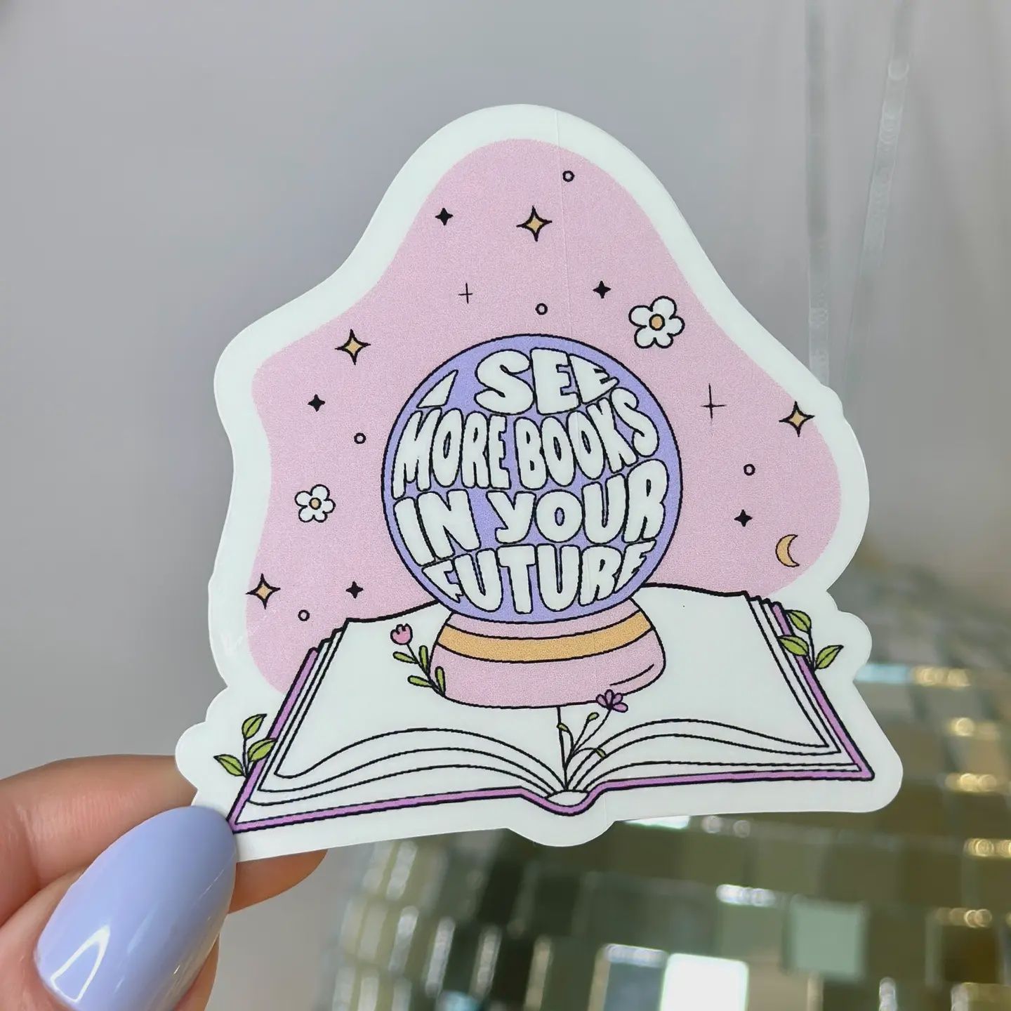 I See More Books in Your Future Sticker
