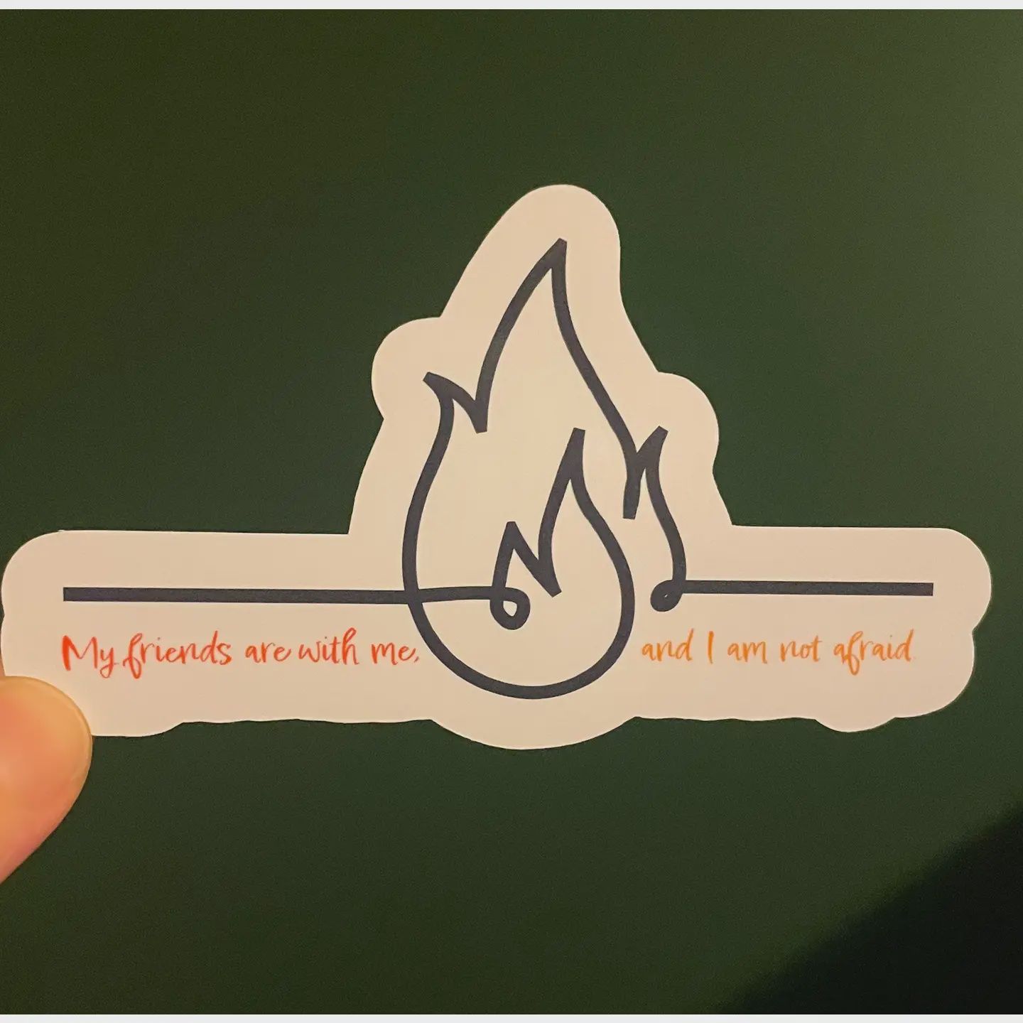 Crescent City Lehabah Water Resistant Sticker For Water Bottle, Kindle, Laptop, Planner, Phone, Journal, Tablet, Book, Crescent City