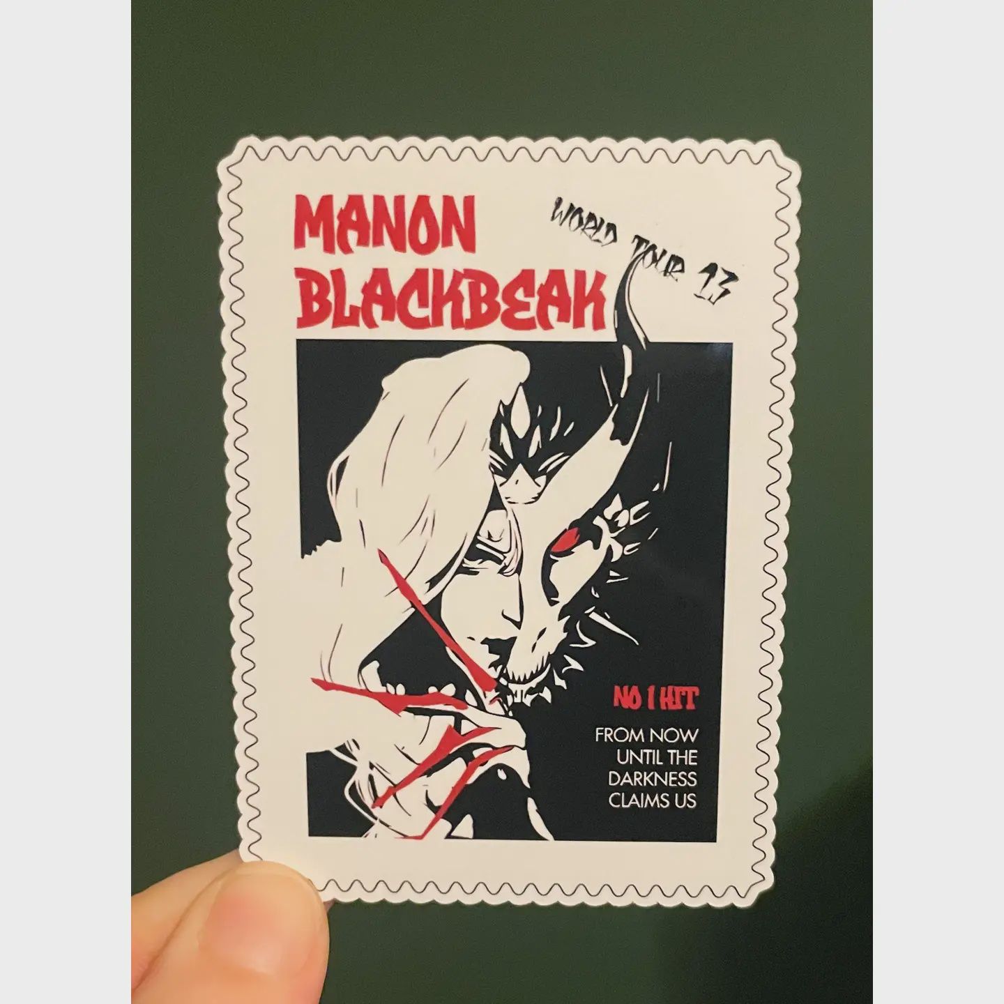 Officially Licensed Manon Blackbeak Sticker Throne of Glass