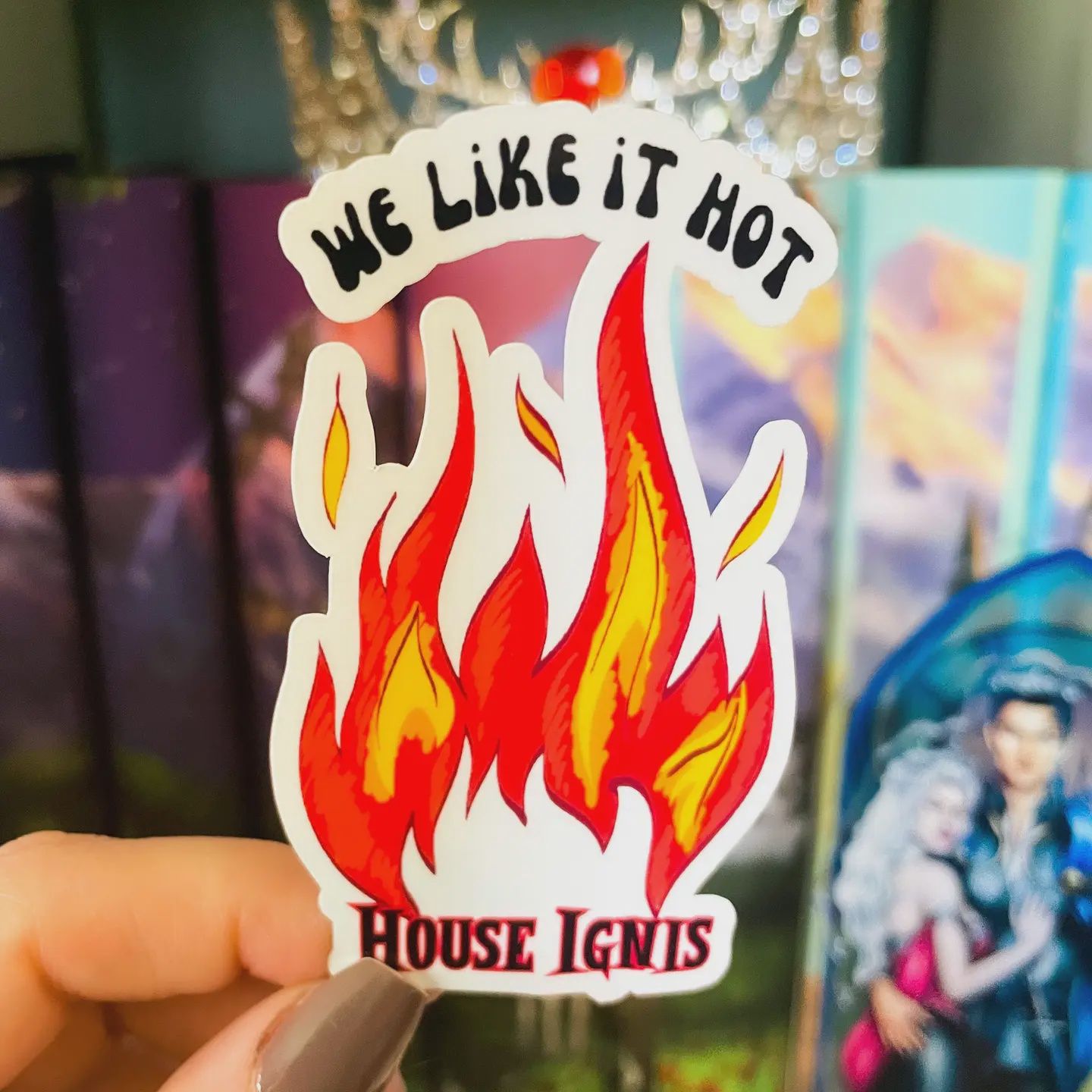 Zodiac Academy House Laminated Vinyl Sticker