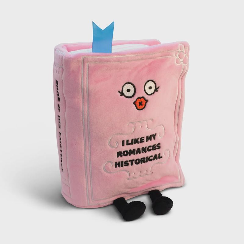 Plush Book Romance Historical Soft Cuddly Toy Funny Cute