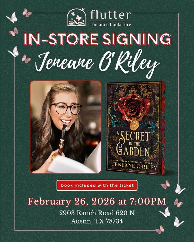 A Secret in the Garden: An Evening with Jeneane O'Riley (2/26/26)