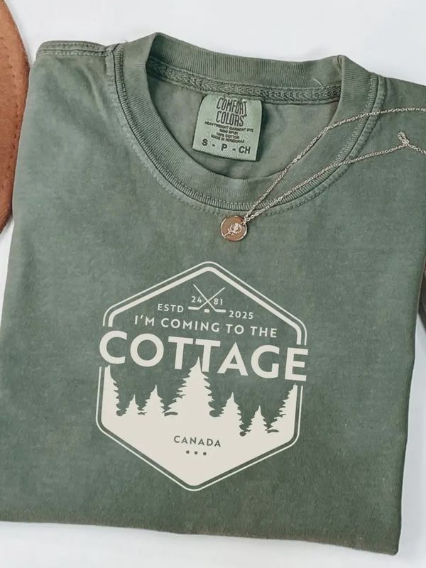 I'm Coming To the Cottage Comfort Color Shirt,Movie Tee Gift