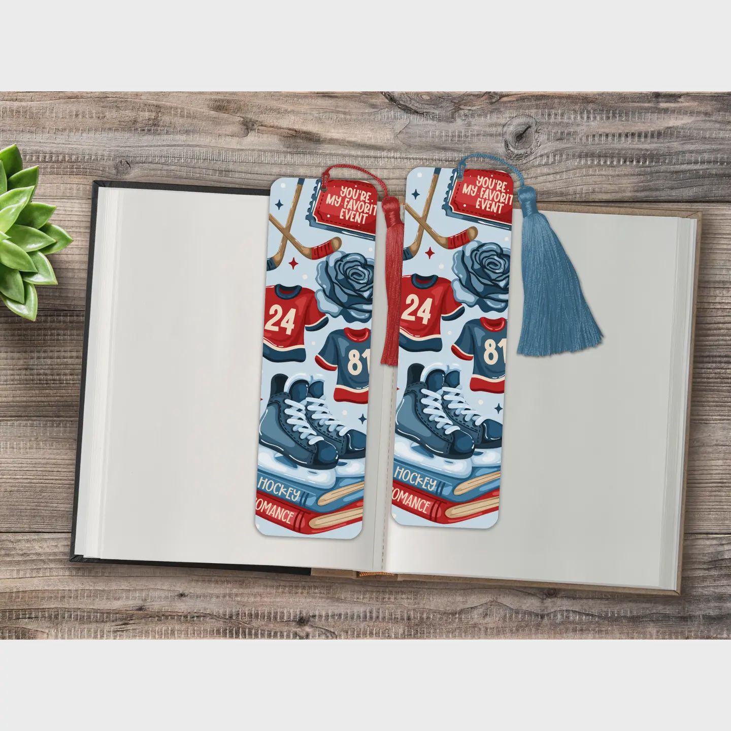 You're My Favorite Event - Hockey Romance Metal Bookmark