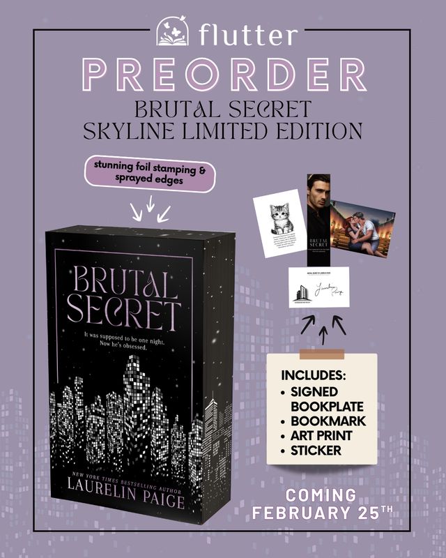 Brutal Secret Limited Skyline Edition - Romance Bookstore Exclusive (Preorder 2/25/26)