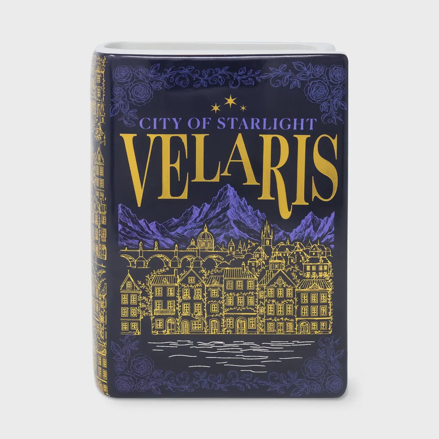 Large Book Vase, Night Court - Velaris