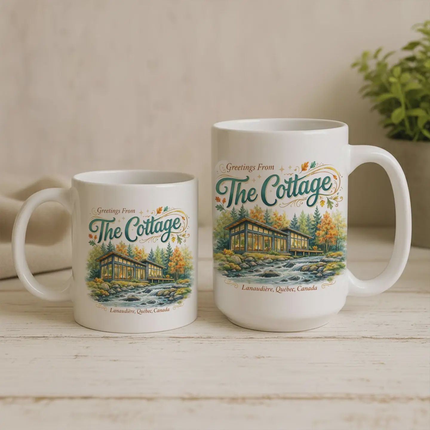 Heated Rivalry the Cottage Mug, Coming To the Cottage Potter