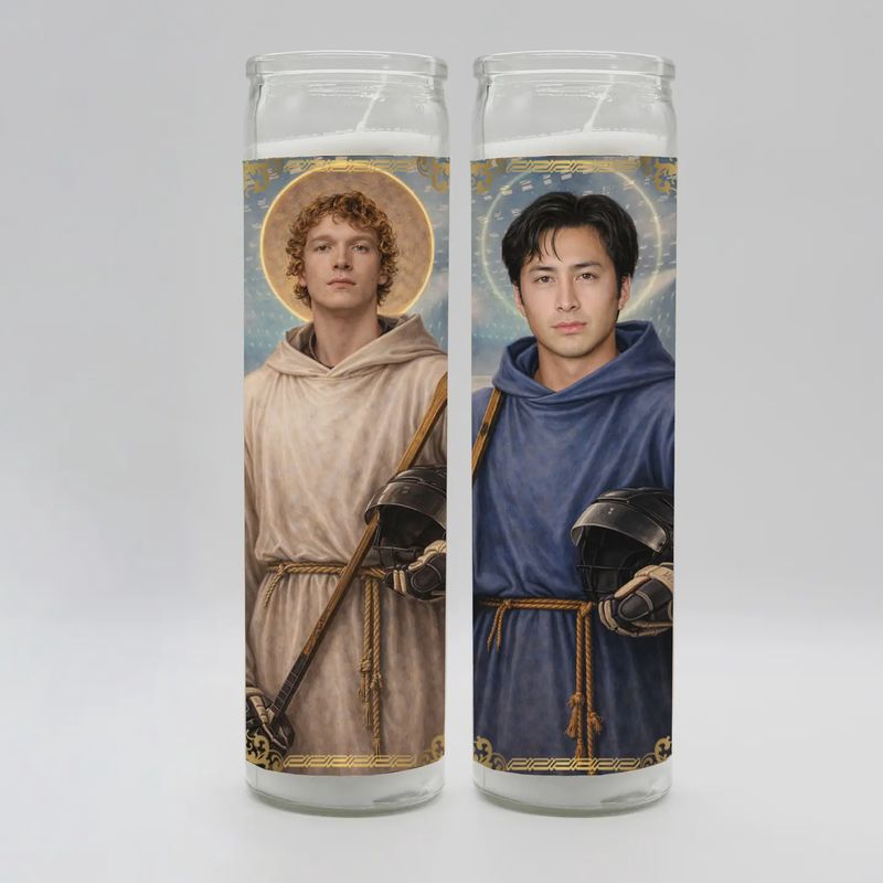 Saint Heated Shane &amp; Ilya Candle Set