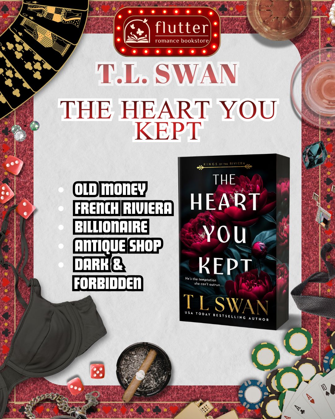 The Heart You Kept (Kings of the Riviera) (Pre-Order 05/05/26)