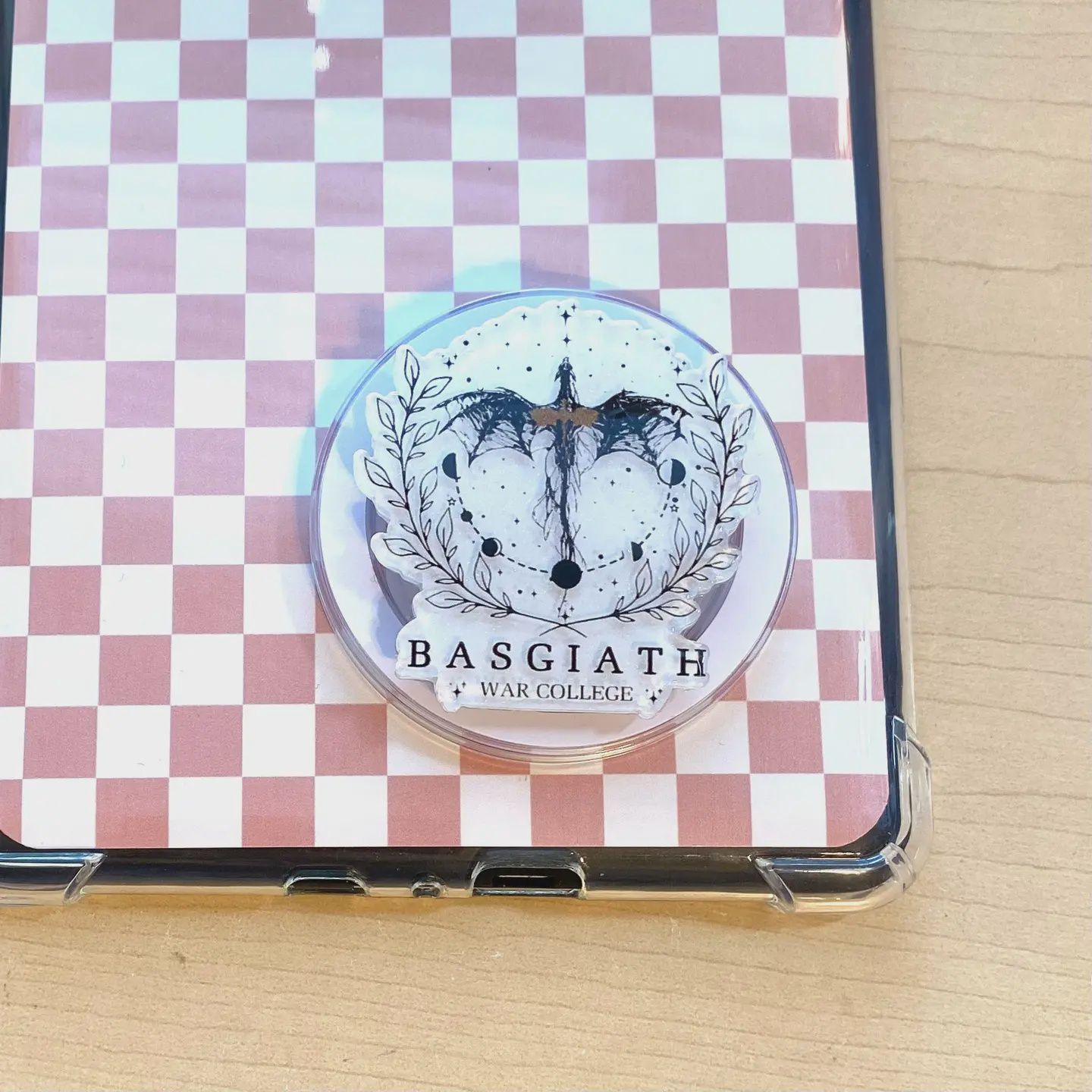 Basgiath E-Reader, Phone Grip For All Devices - Adhesive