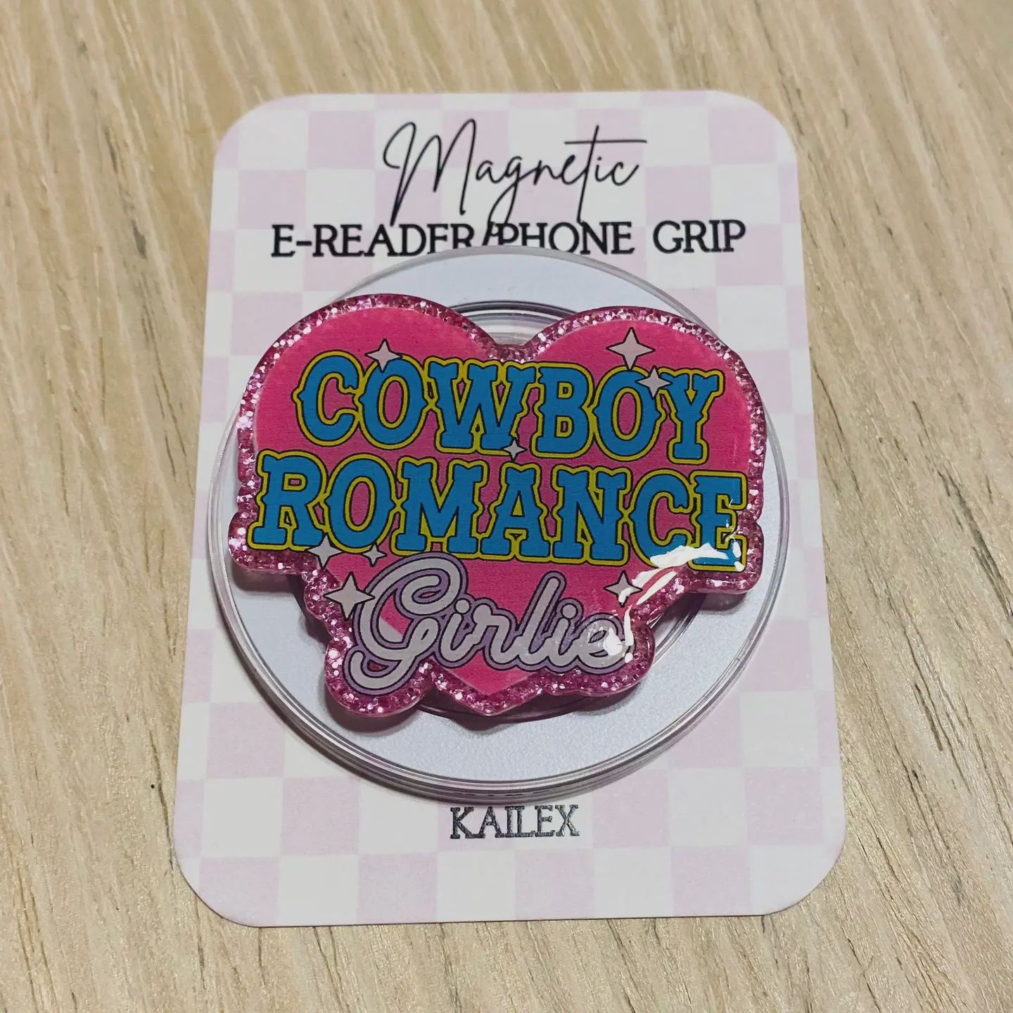 Cowboy Romance Girlie Magnetic Grip