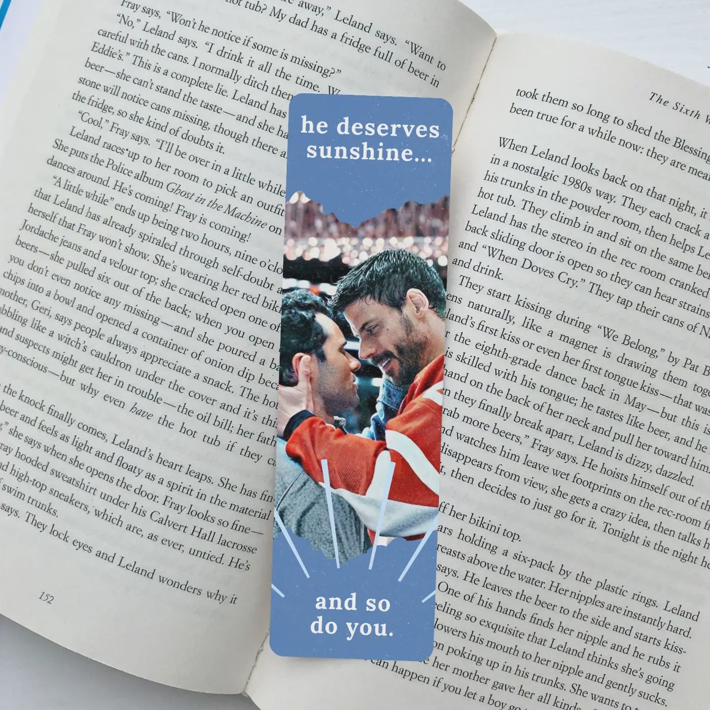 Heated Rivalry Scott and Kip Bookmark