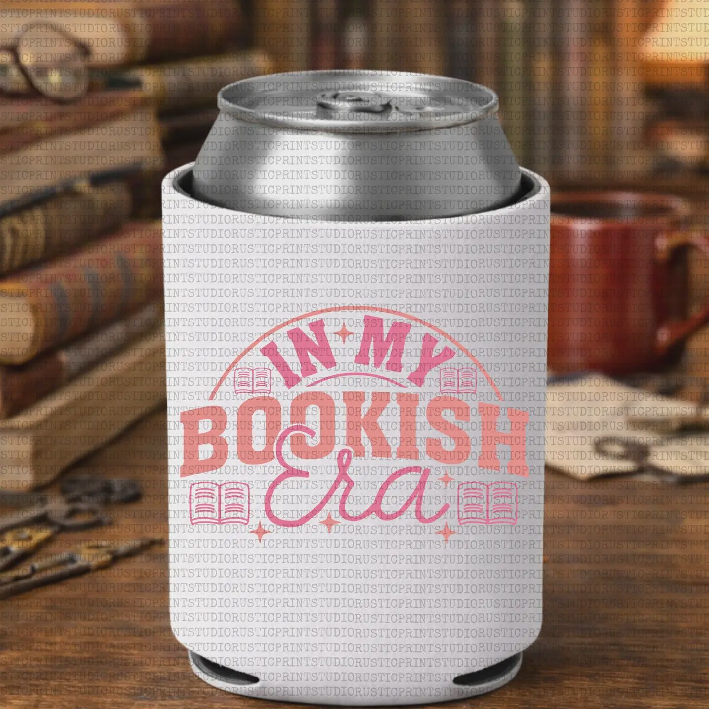 Bookish Koozie Can Cooler Bookish Era Can Cooler