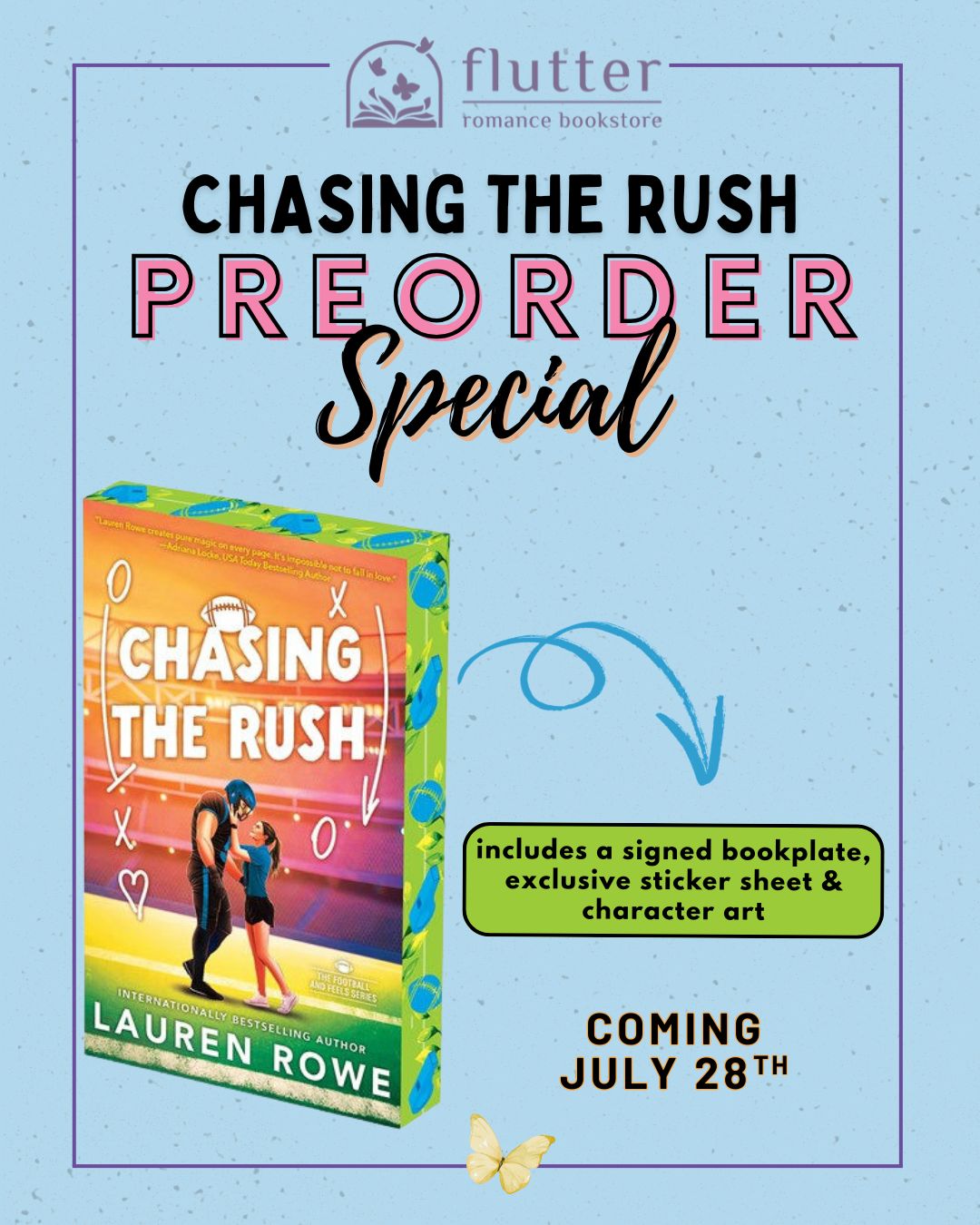 Chasing the Rush: Deluxe Limited Edition (Football and Feels #2) (PREORDER 7/28/26)