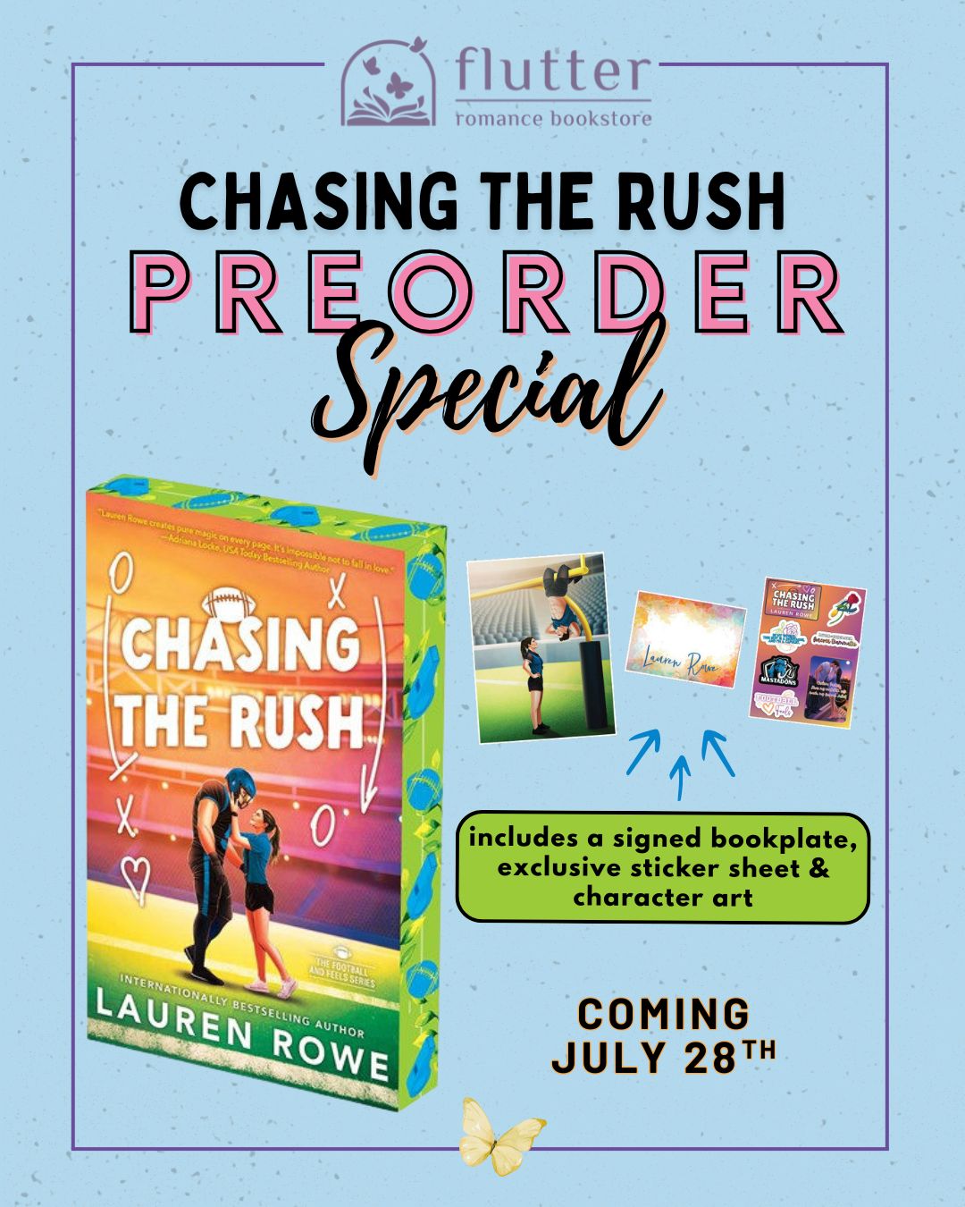 Chasing the Rush: Deluxe Limited Edition (Football and Feels #2) (PREORDER 7/28/26)